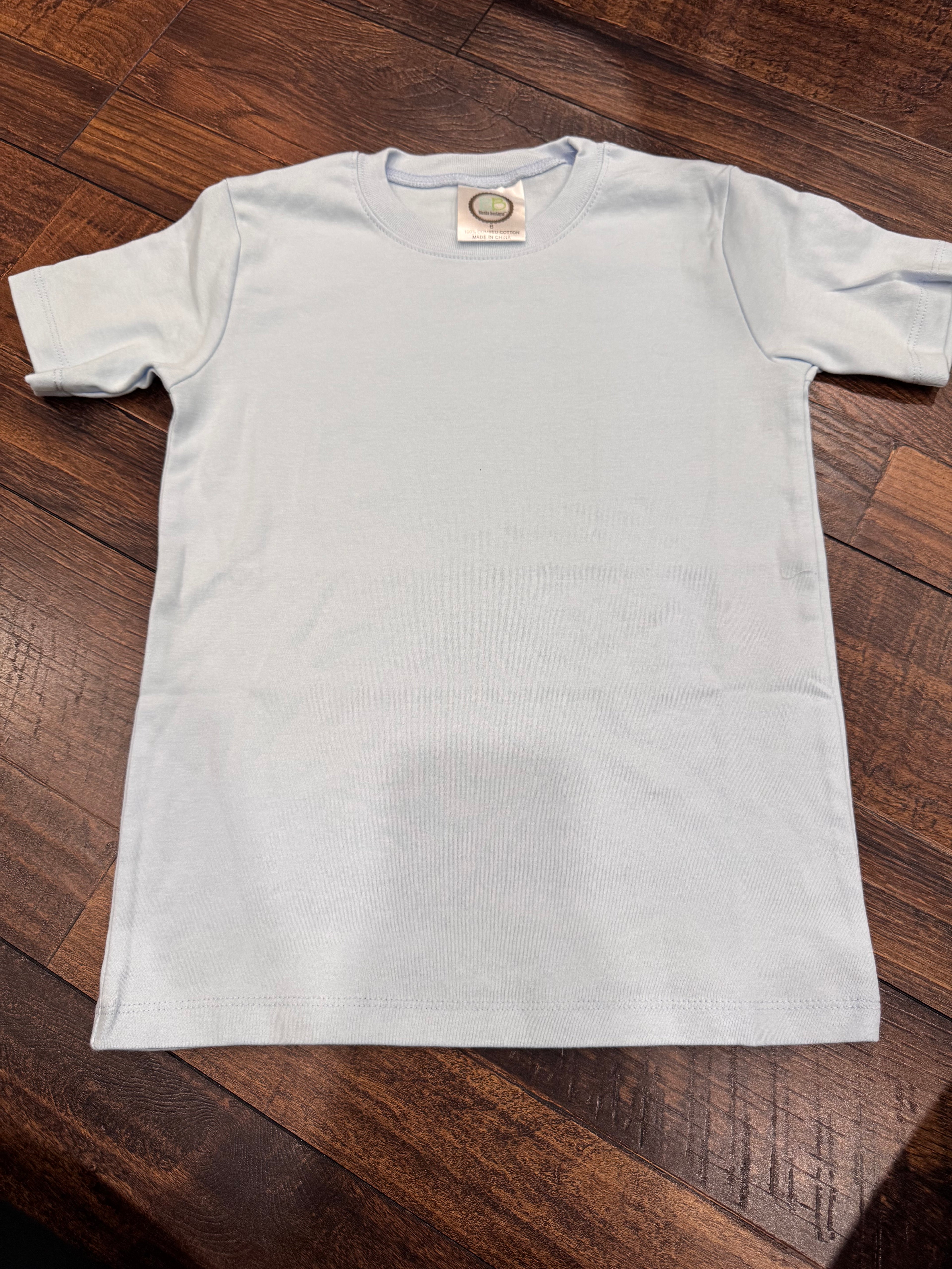 Sz 6 Light Blue Tee