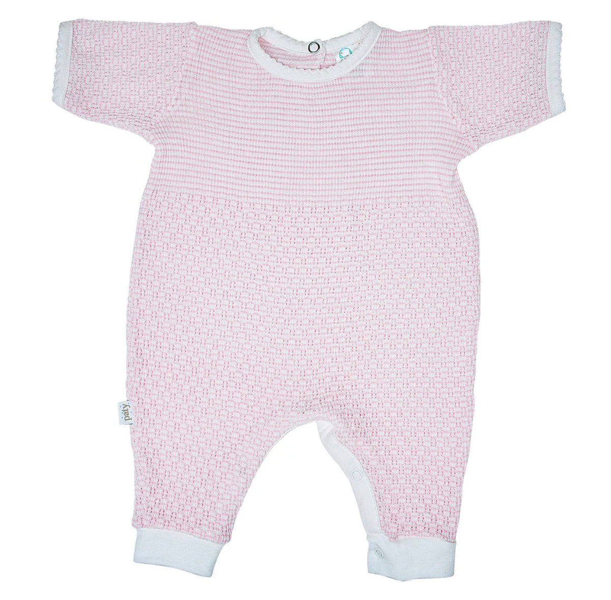 Short Sleeve Romper w/ Pima Trim
