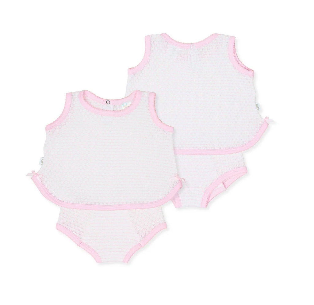 Sleeveless Set w/ Pima Trim