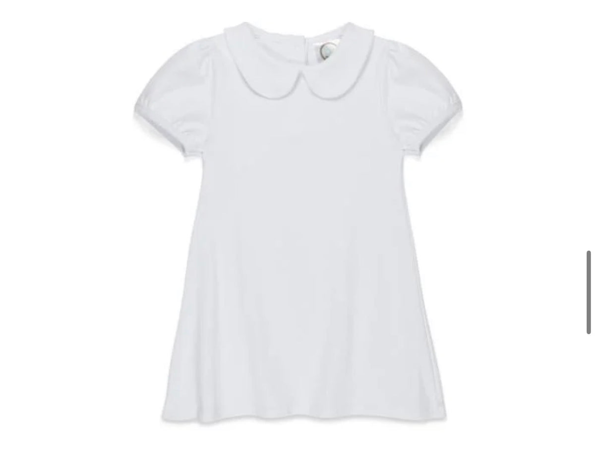 White Peter Pan Collar Dress