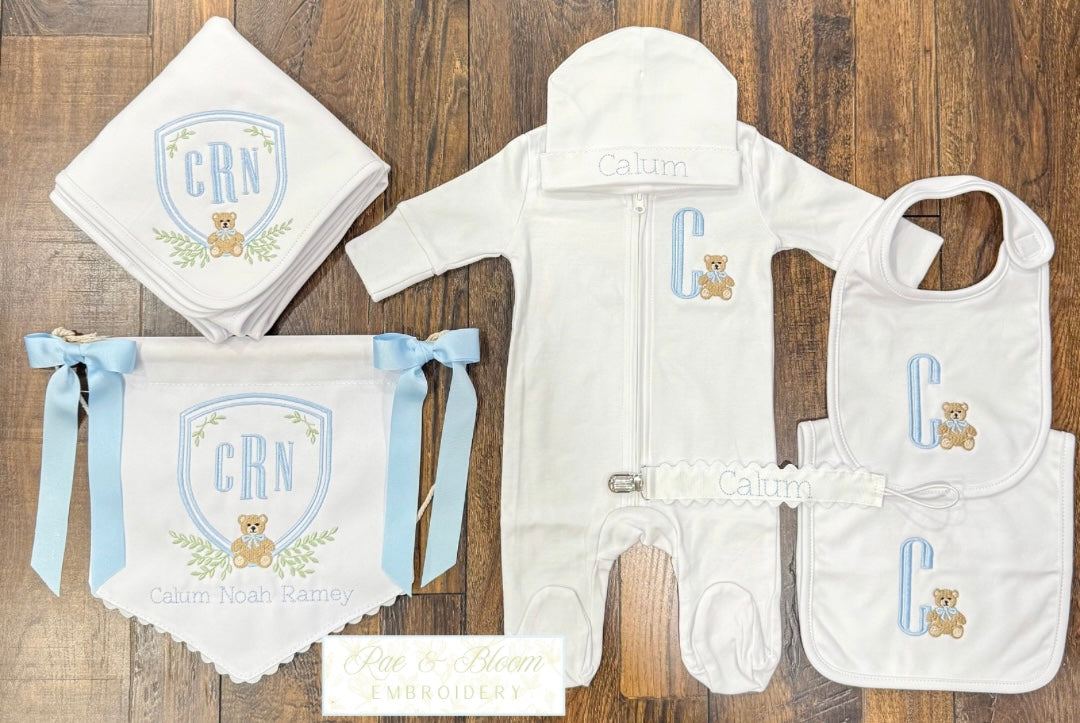 White Trim Baby Bundle