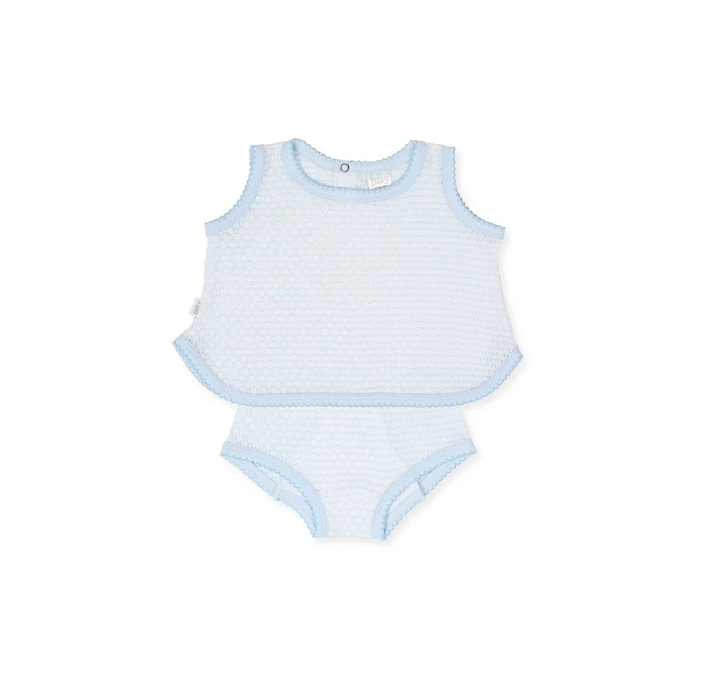 Sleeveless Set w/ Pima Trim