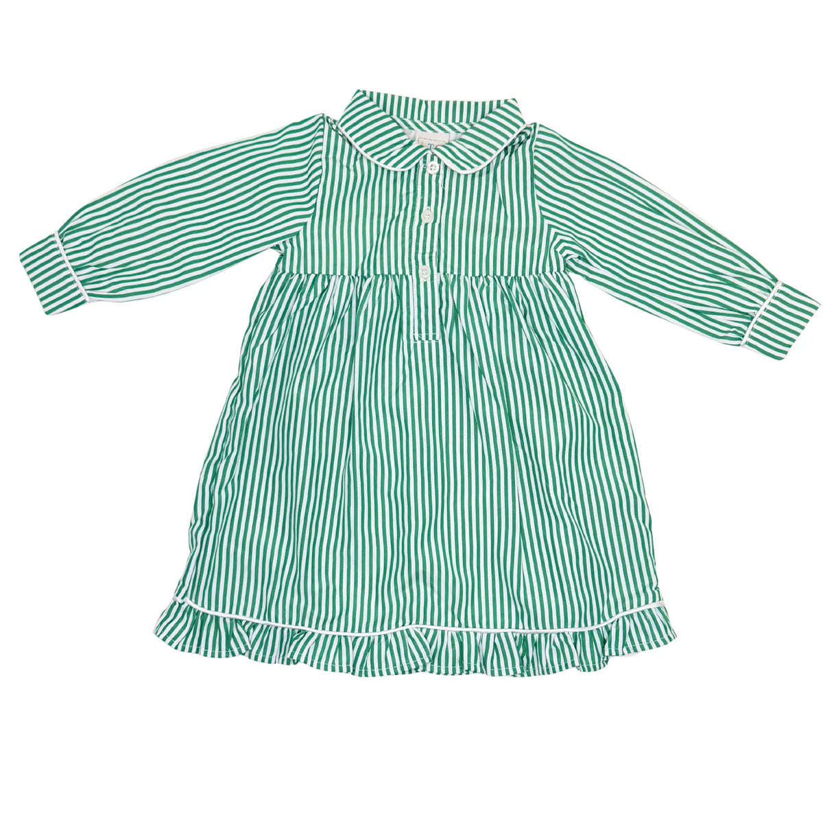 Green Stripe Nightgown