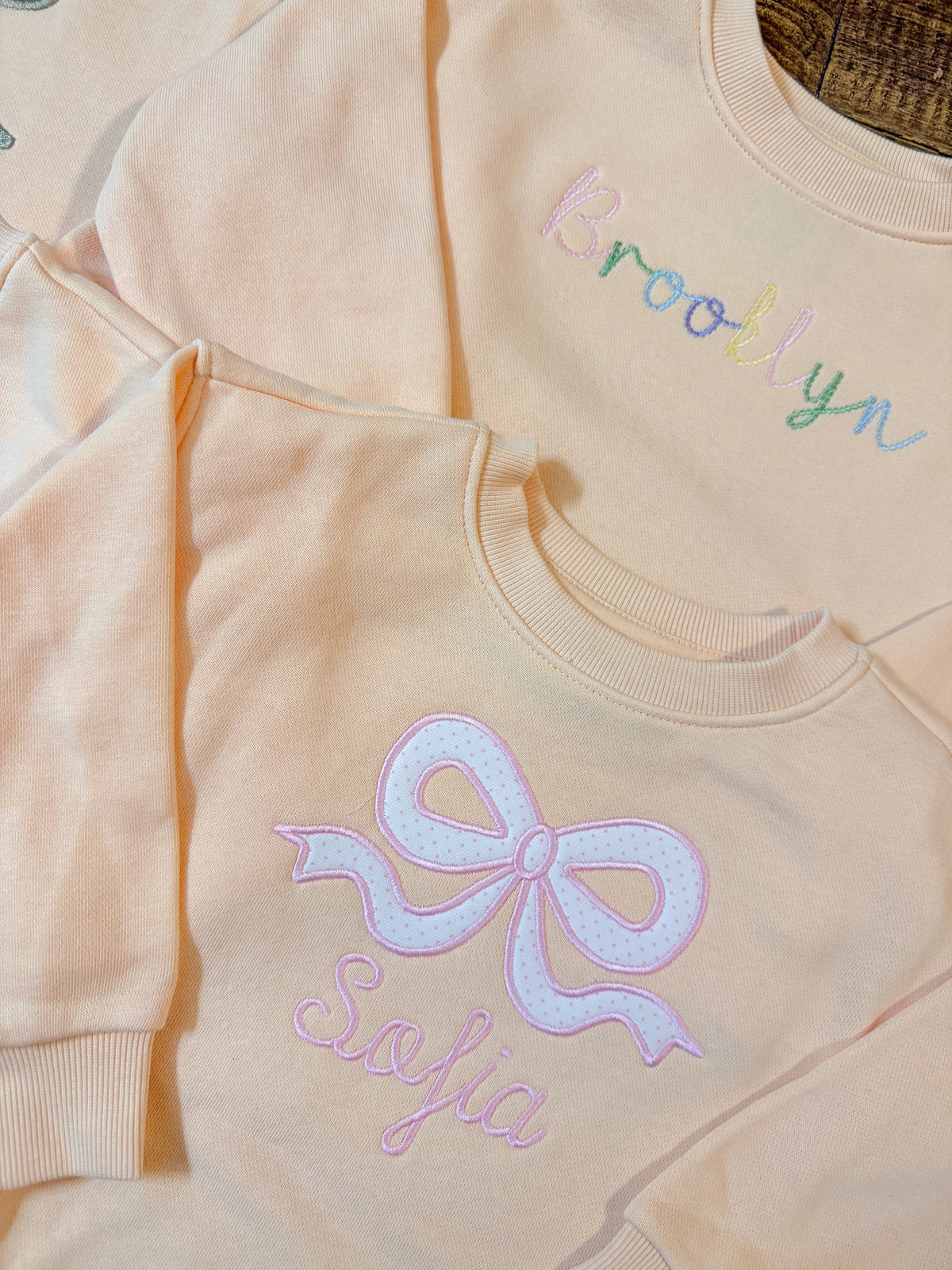 Peach Scallop Set