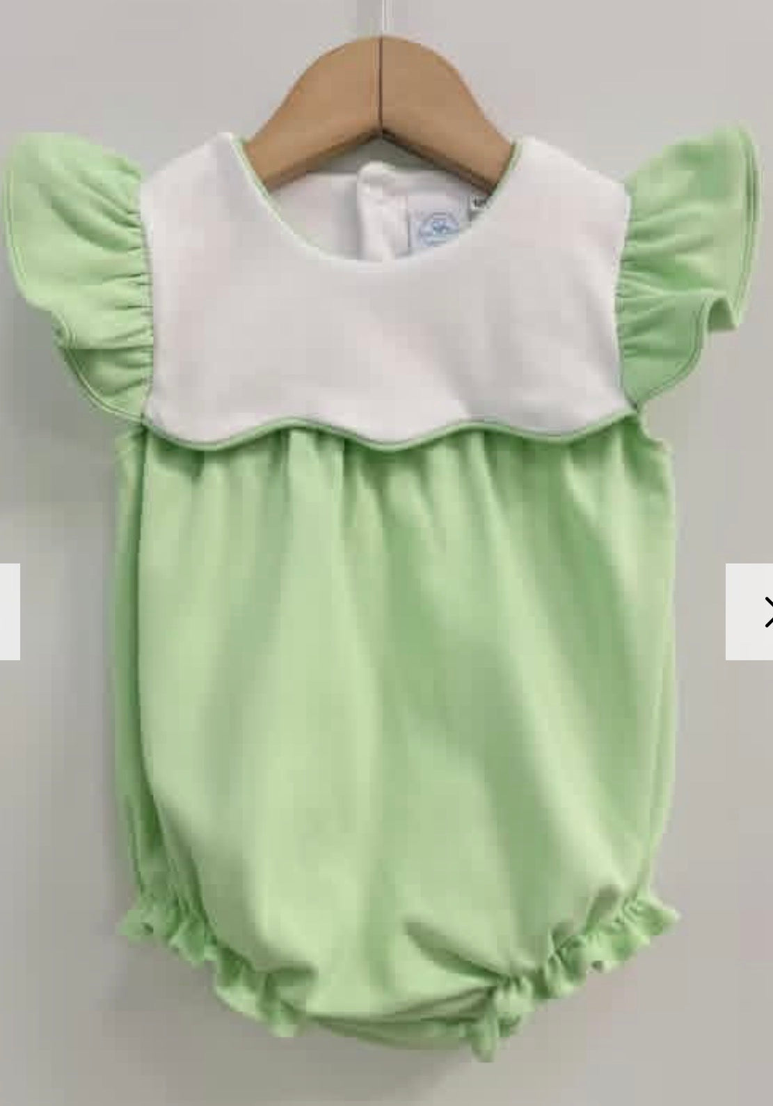 Green Scallop Bubble