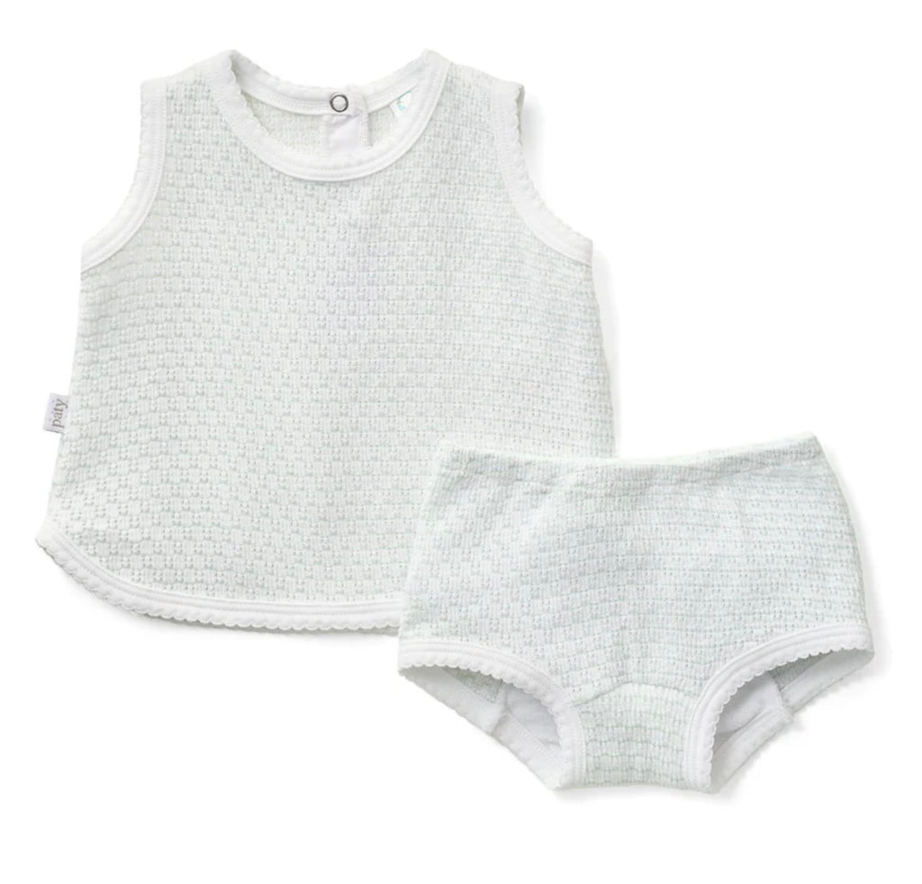 Sleeveless Set w/ Pima Trim