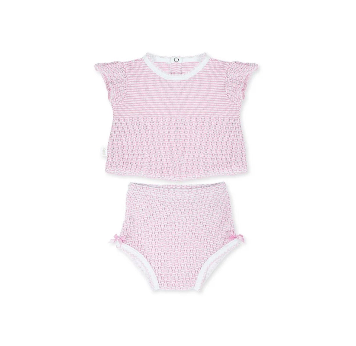 Solid Flutter Sleeve Set