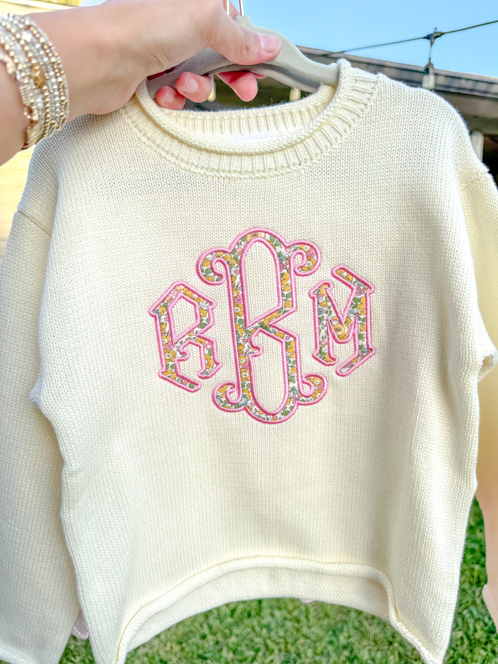 Appliqué Rollneck Sweater