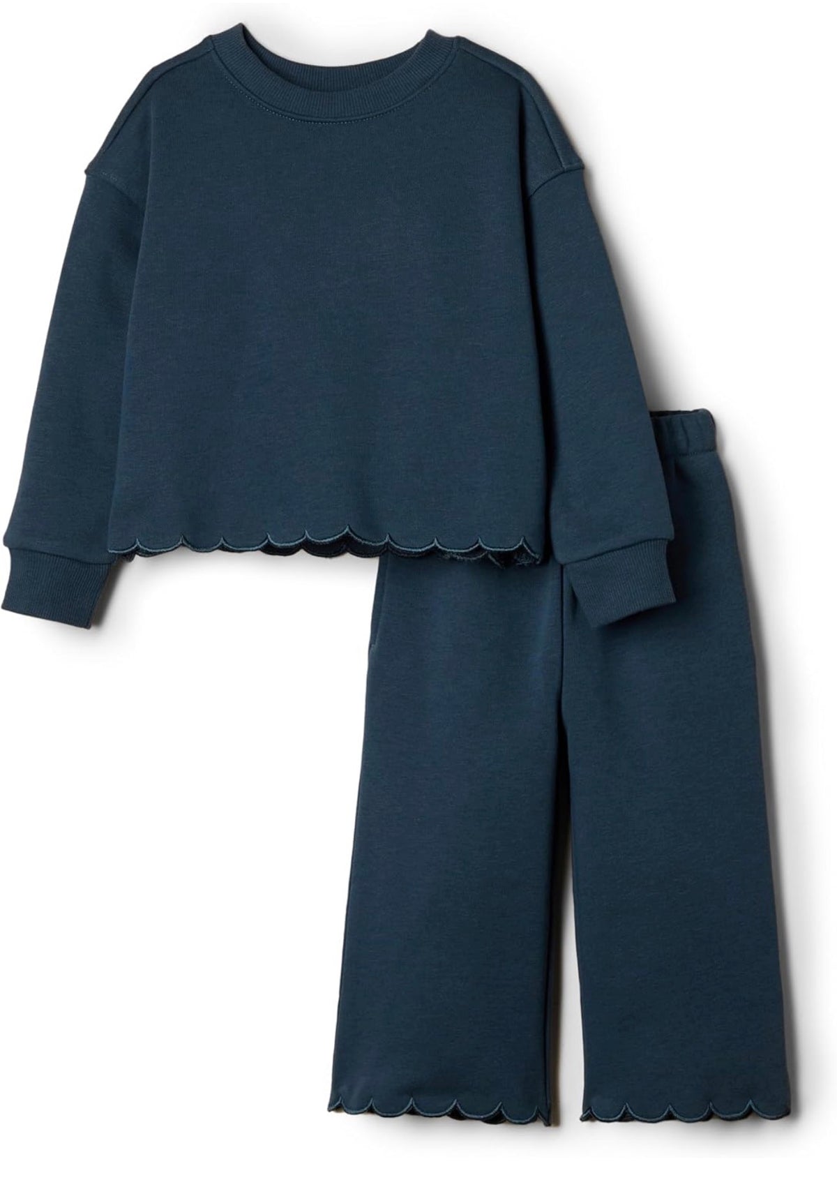 Navy Scallop Set