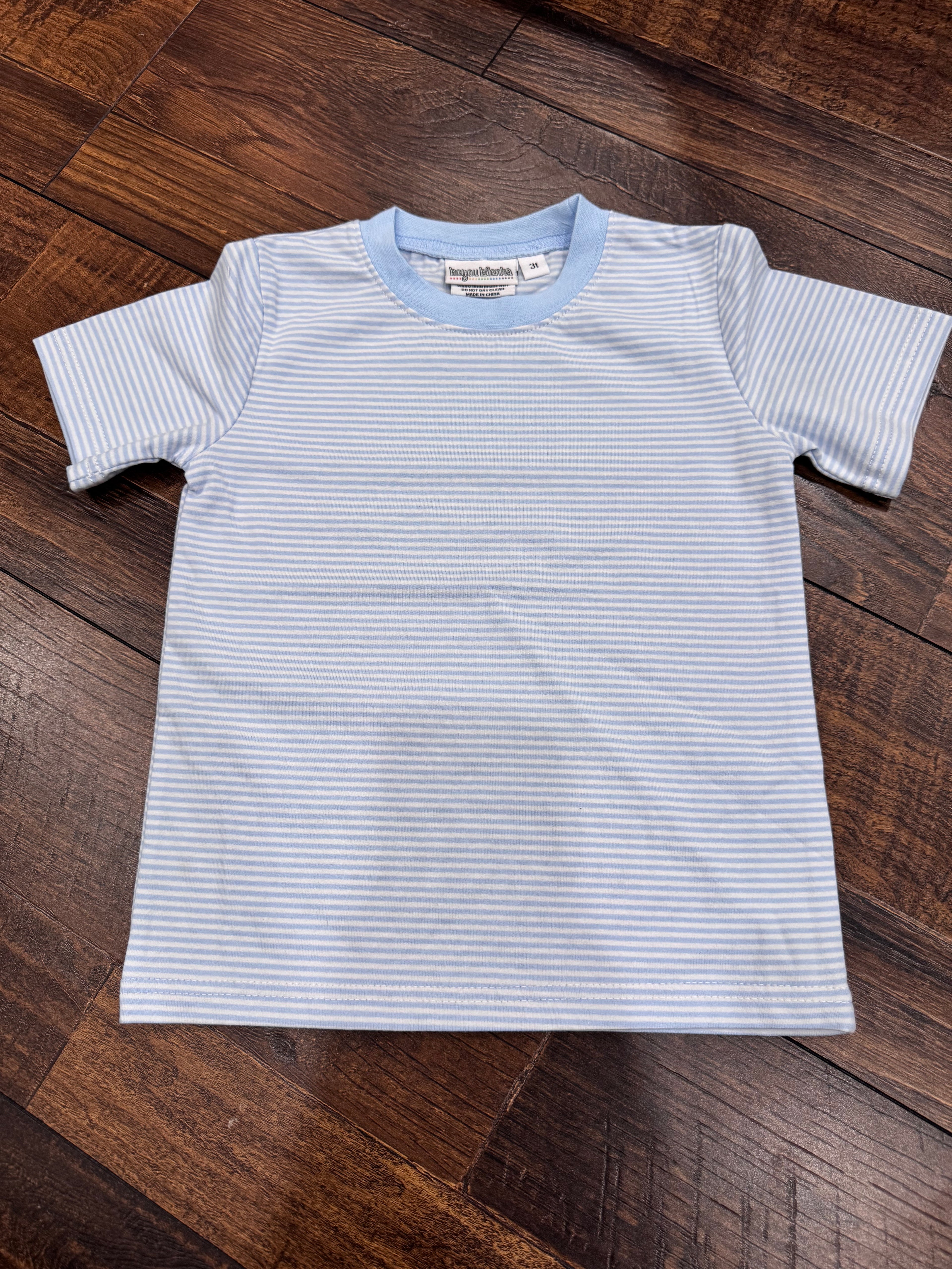 3T Blue Striped Tee