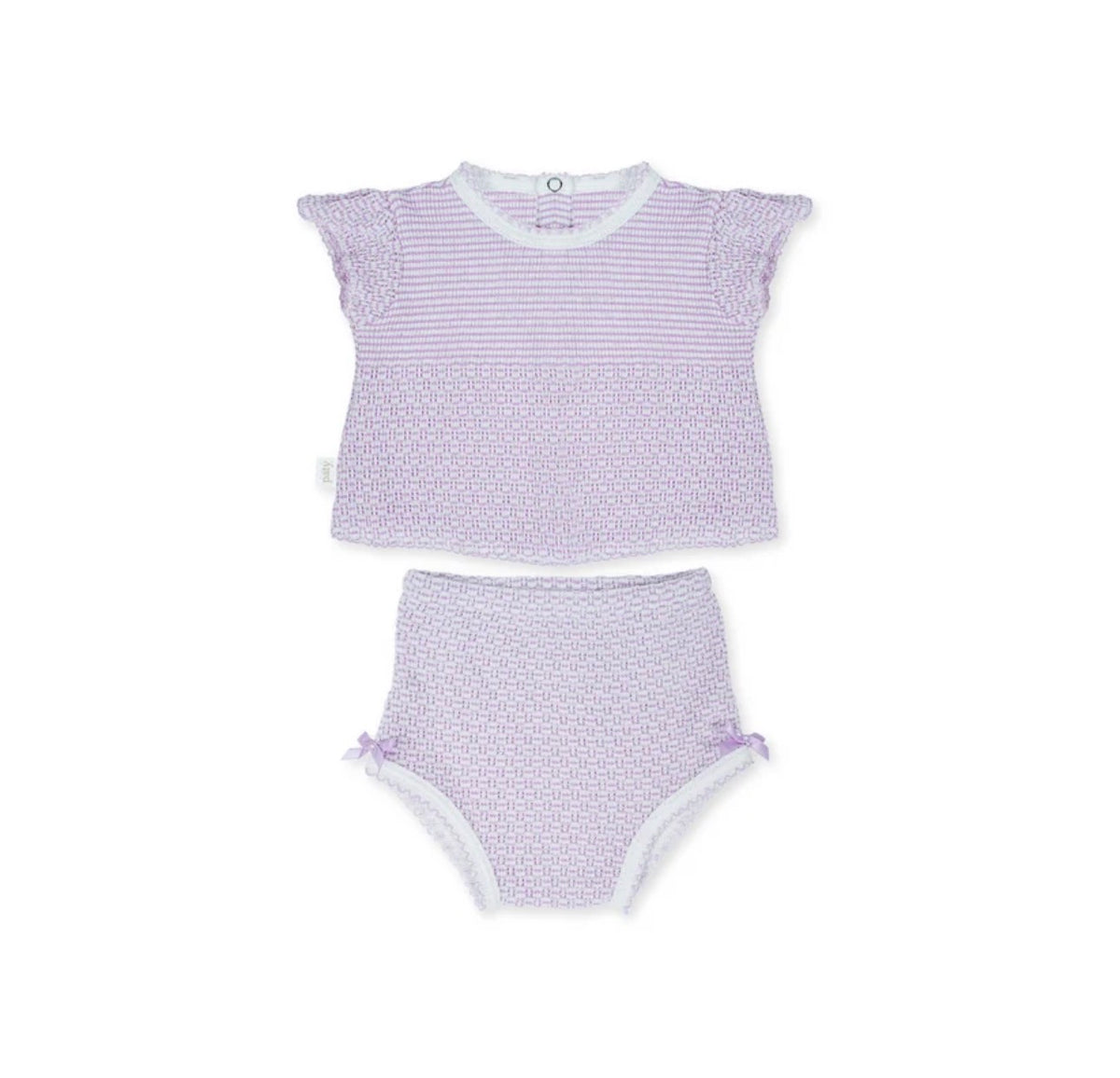 Solid Flutter Sleeve Set