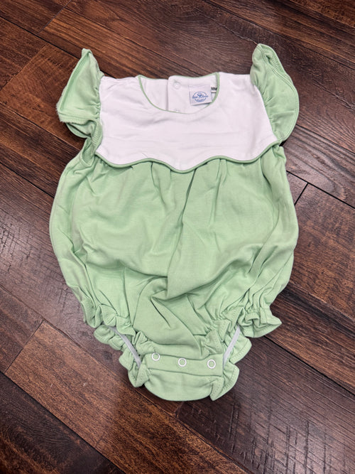 18M Green Scallop Bubble
