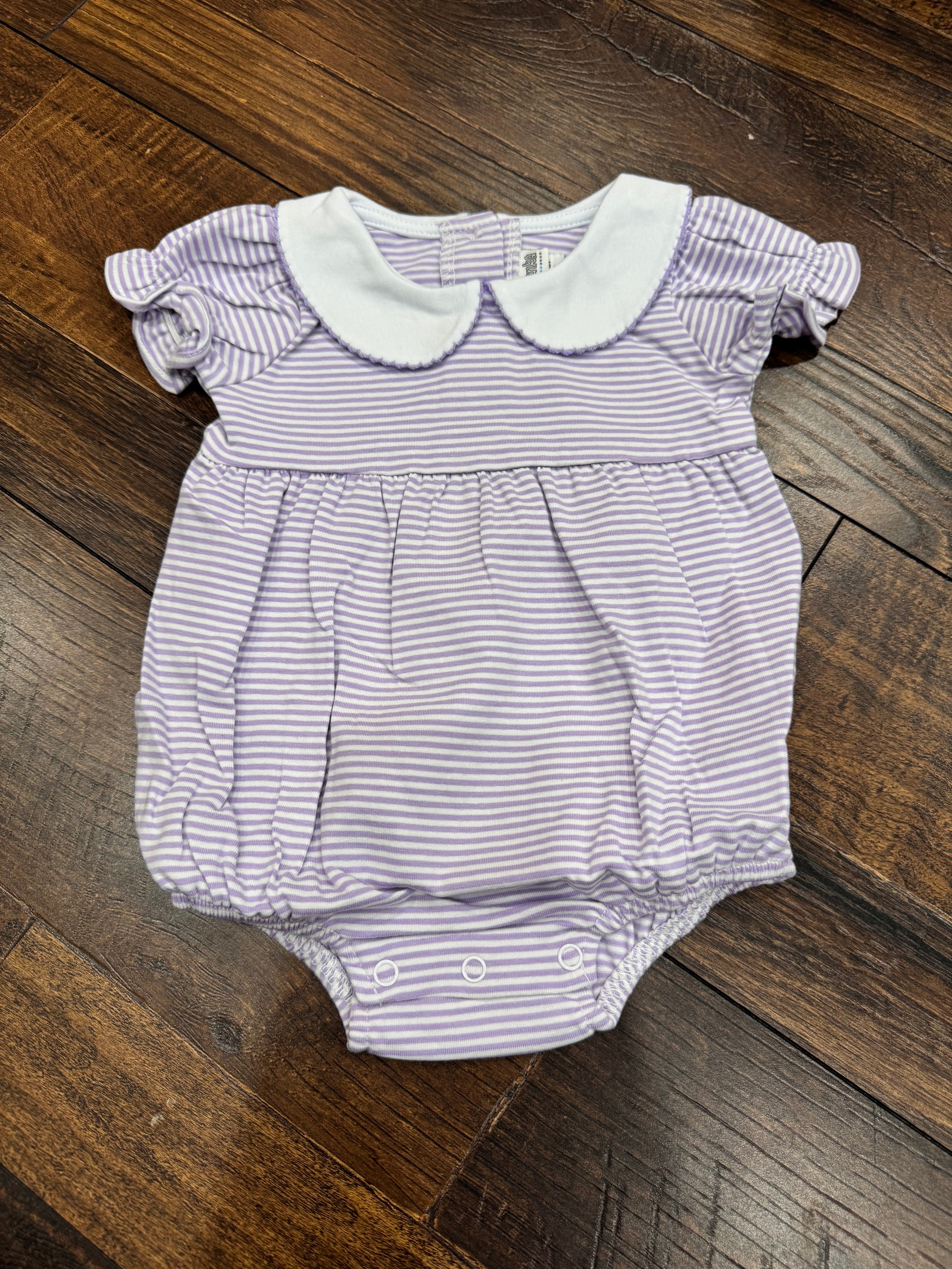 6M Purple Striped Bubble
