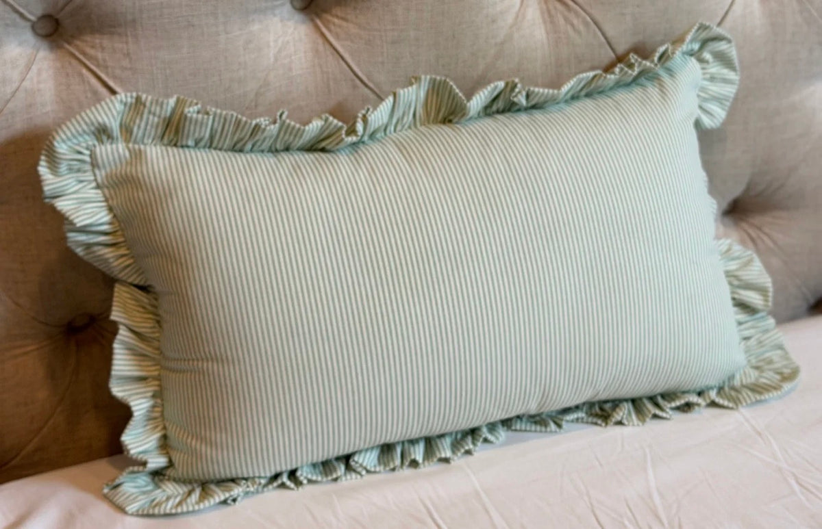Striped Pillow (3 colors, includes insert)