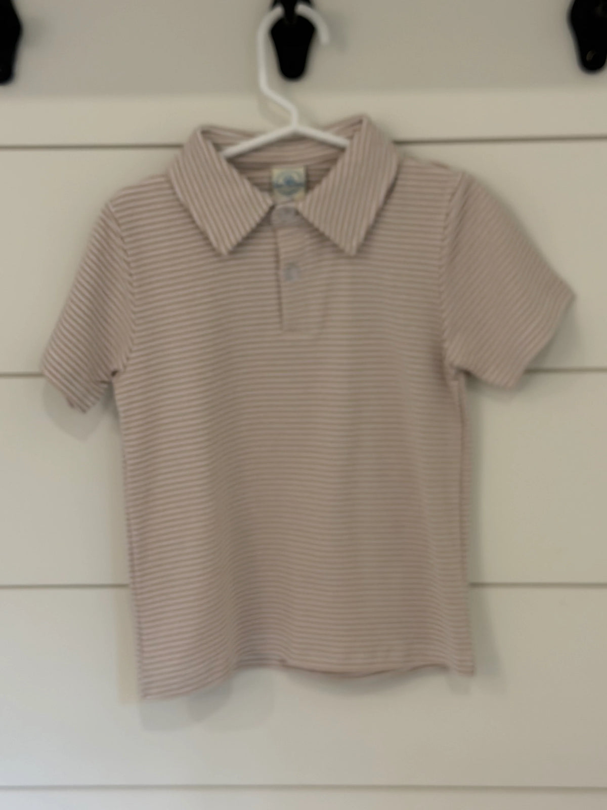 Polo Stripe Tee